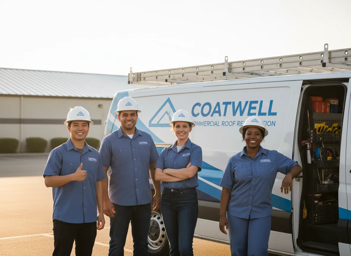 Commercial roof coating company in Ronco, PA